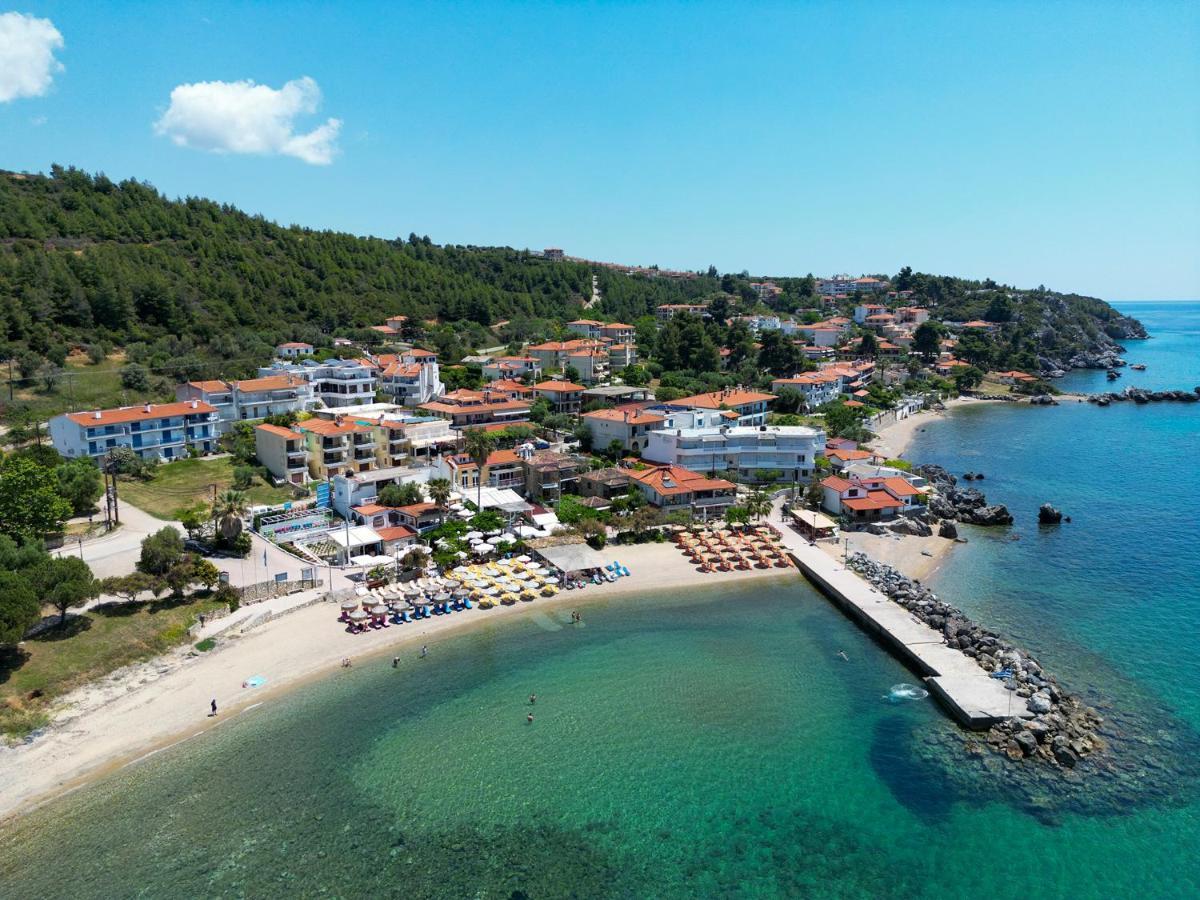 أغيا باراسكيفي Coralli Holidays - Loutra Agias Paraskevis المظهر الخارجي الصورة